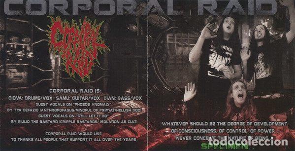 CDs de m&uacute;sica: Corporal Raid &ndash; Manipulating The Host (CD, Pathologically Explicit Recordings PER080) - Foto 9