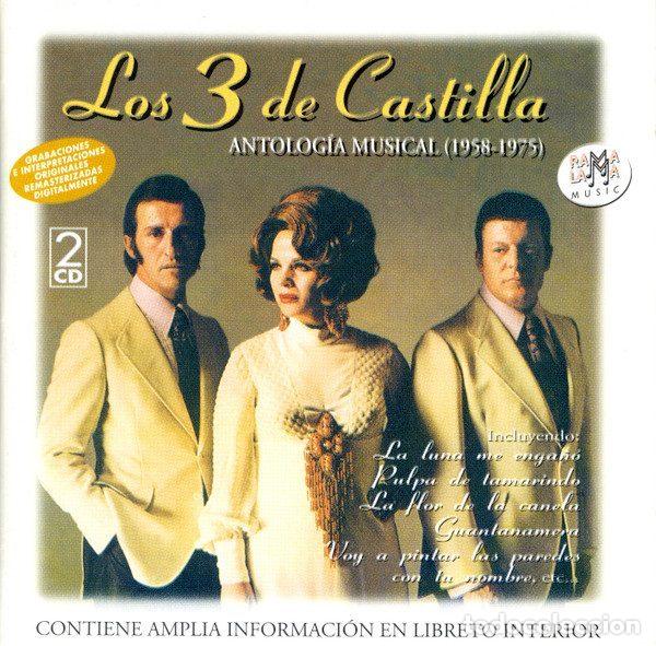 CD de M&uacute;sica: Los 3 De Castilla &ndash; Antolog&iacute;a Musical (1958-1975) (CD, Rama Lama Music RC 50632)