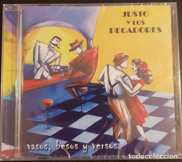 CD di Musica: Justo Y Los Pecadores &ndash; Vasos, Besos Y Versos (CD, Rock CD Records none)