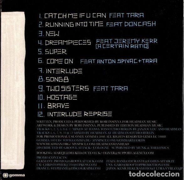 CDs de m&uacute;sica: Headman &ndash; Catch Me (CD, Gomma Gomma 108 CD) - Foto 2