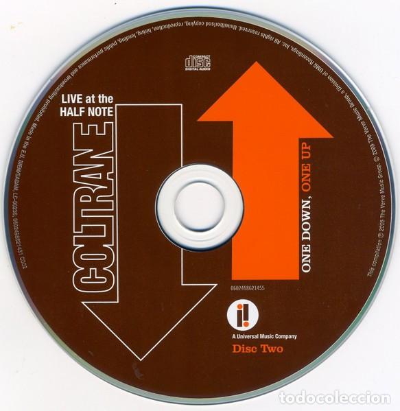 CDs de m&uacute;sica: JOHN COLTRANE &ndash; ONE DOWN, ONE UP (LIVE AT THE HALF NOTE) 2CD-DIGIPACK 2005 - Foto 3