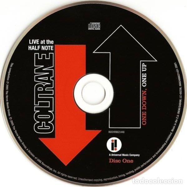 CDs de m&uacute;sica: JOHN COLTRANE &ndash; ONE DOWN, ONE UP (LIVE AT THE HALF NOTE) 2CD-DIGIPACK 2005 - Foto 4