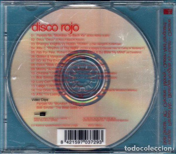 CDs de m&uacute;sica: Various &ndash; Disco Rojo (CD, Blanco Y Negro MXCD-1324 (L)) - Foto 1