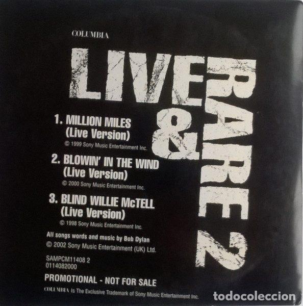 CDs de m&uacute;sica: Bob Dylan &ndash; Live & Rare 2 (CD, Columbia SAMPCM11408 2) - Foto 2