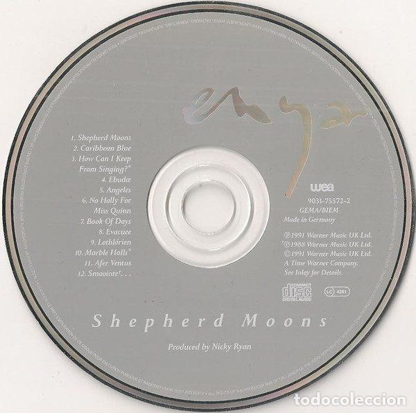 CDs de m&uacute;sica: Enya &ndash; Shepherd Moons (CD, WEA 9031-75572-2) - Foto 3