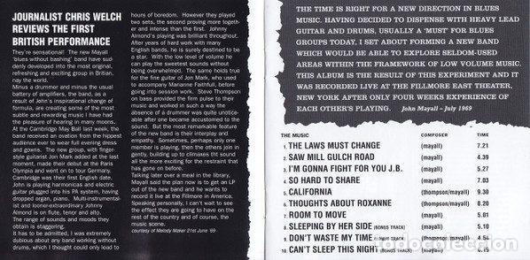 CDs de m&uacute;sica: John Mayall &ndash; The Turning Point (CD, Polydor 314 549 423-2) - Foto 7