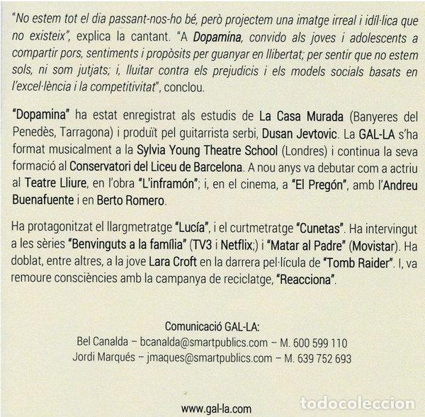 CDs de m&uacute;sica: Gal-la &ndash; Dopamina (CD, Rock CD Records RCDR4566) - Foto 7