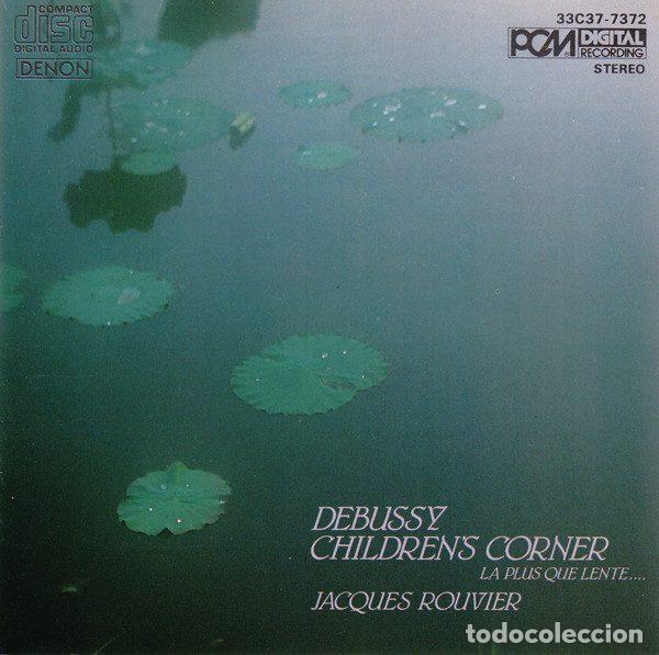Music CDs: Debussy, Jacques Rouvier &ndash; Childrens Corner / La Plus Que Lente... (CD, Denon 33C37-7372)