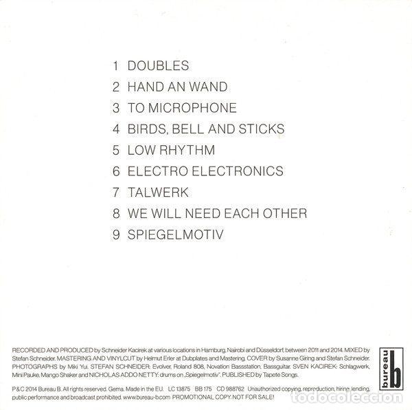 CDs de m&uacute;sica: Schneider, Kacirek &ndash; Shadows Documents (CD, Bureau B BB 175) - Foto 2