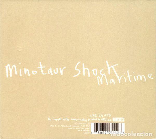 CDs de m&uacute;sica: Minotaur Shock &ndash; Maritime (CD, 4AD CAD 2511 CD) - Foto 2