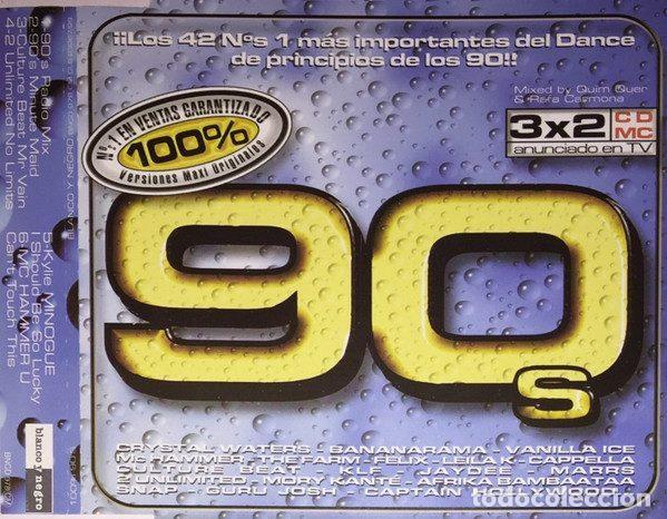 CDs de m&uacute;sica: Various &ndash; 100% 90s (CD, Blanco Y Negro BNCD 978 CM) - Foto 1
