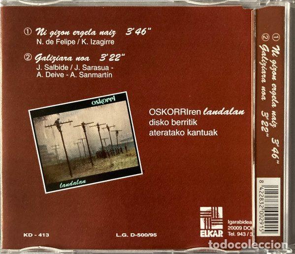 CDs de m&uacute;sica: Oskorri &ndash; Landalan (CD, Elkar KD-413) - Foto 2