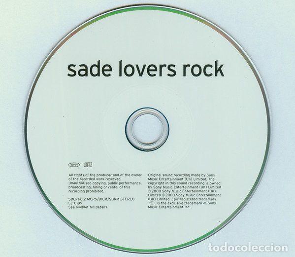 CDs de m&uacute;sica: Sade &ndash; Lovers Rock (CD, Epic 500766 2) - Foto 2