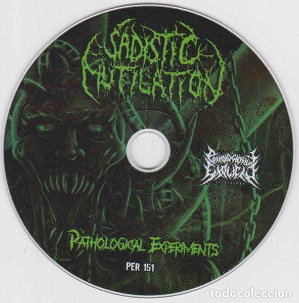 CDs de m&uacute;sica: Sadistic Mutilation &ndash; Pathological Experiments (CD, Pathologically Explicit Recordings PER 151) - Foto 9