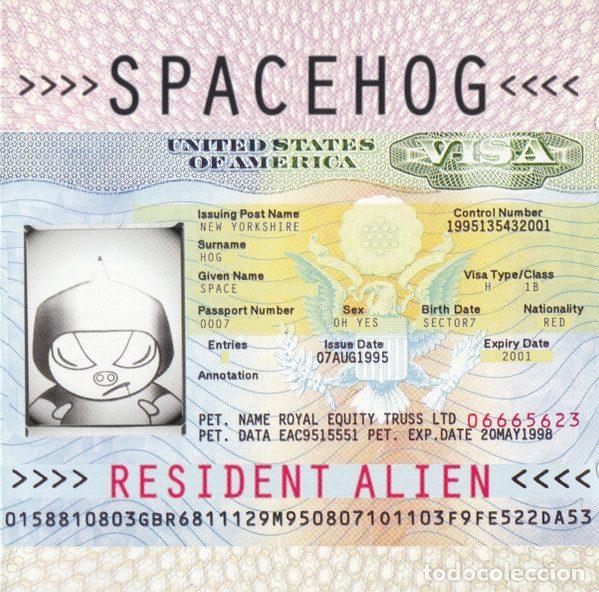 Music CDs: Spacehog &ndash; Resident Alien (CD, Sire 7559-61834-2)