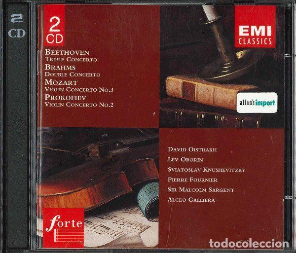 CDs de Musique: Beethoven / Brahms / Mozart / Prokofiev - David Oistrakh, Sviatoslav Knushevitsky, Lev Oborin,...