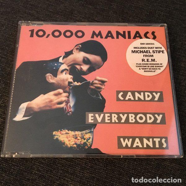 CD de M&uacute;sica: 10,000 Maniacs &ndash; Candy Everybody Wants (CD, Elektra EKR 160CD1)