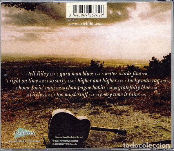 CDs de m&uacute;sica: Eric Bibb &ndash; Natural Light (CD, DixieFrog DFGCD 8552) - Foto 2