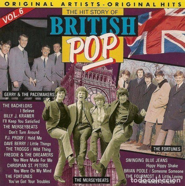 CD di Musica: Various &ndash; The Hit Story Of British Pop Vol.6 (CD, Yesterdays Gold CD YDG 93506)