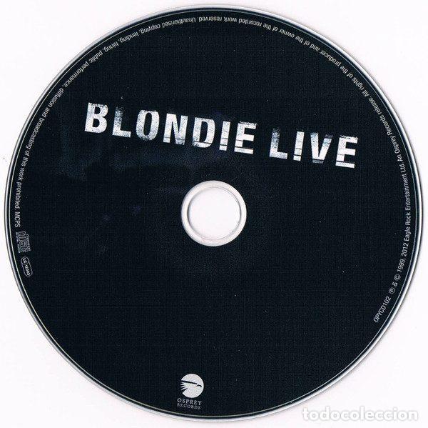 CDs de m&uacute;sica: Blondie &ndash; Live (CD, Osprey Records OPYCD102) - Foto 3