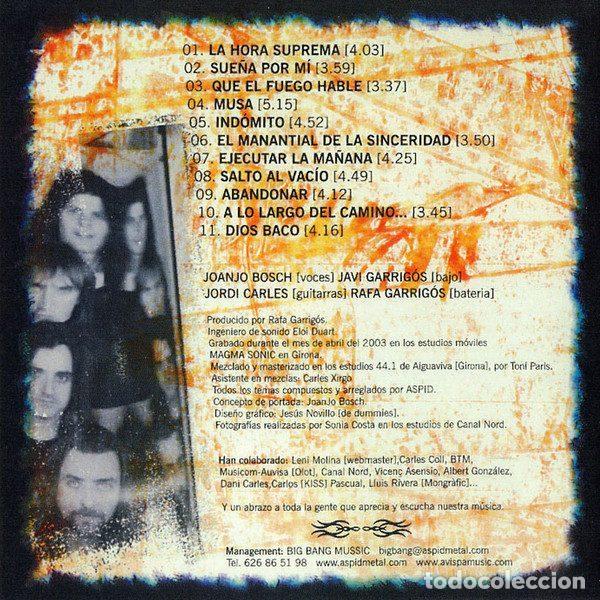 CDs de m&uacute;sica: Aspid &ndash; Musa (CD, Avispa ACD-062) - Foto 2