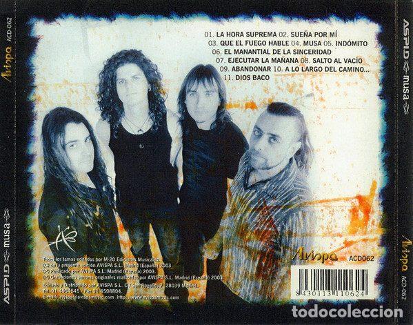 CDs de m&uacute;sica: Aspid &ndash; Musa (CD, Avispa ACD-062) - Foto 3