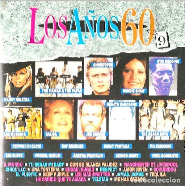Music CDs: Various &ndash; Los A&ntilde;os 60 Vol. 9 (CD, Divucsa CD-5607 T-C16)