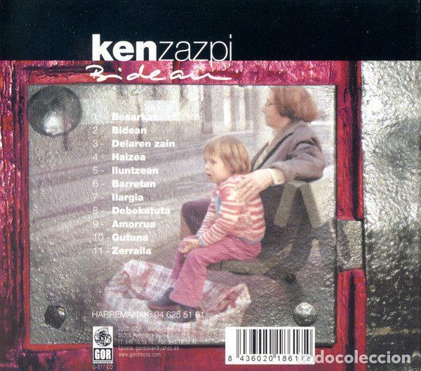 CDs de m&uacute;sica: Ken Zazpi &ndash; Bidean (CD, GOR G-617 CD) - Foto 2