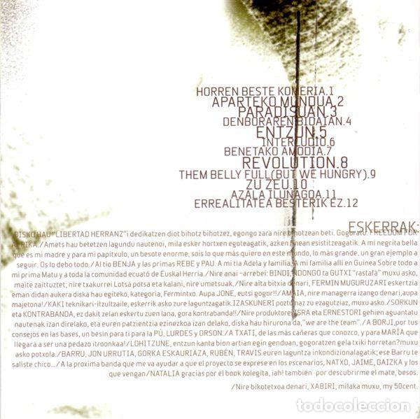 CDs de m&uacute;sica: Afrika &ndash; Entzun (CD, Metak M048CD) - Foto 2