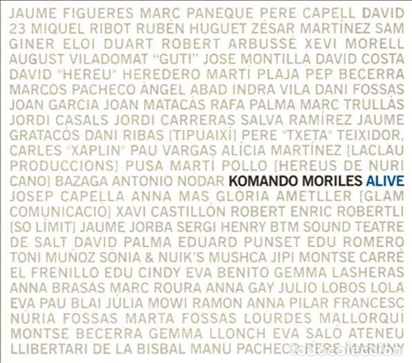 CDs de m&uacute;sica: Komando Moriles &ndash; Alive (CD, Tralla Records TRC105)