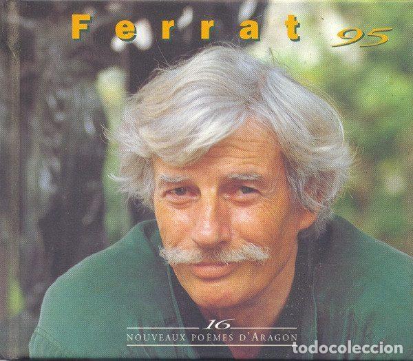 Music CDs: Ferrat &ndash; Ferrat 95 - 16 Nouveaux Po&egrave;mes D'Aragon - Volume 2 (CD, Disques Temey TEM 74454-2)