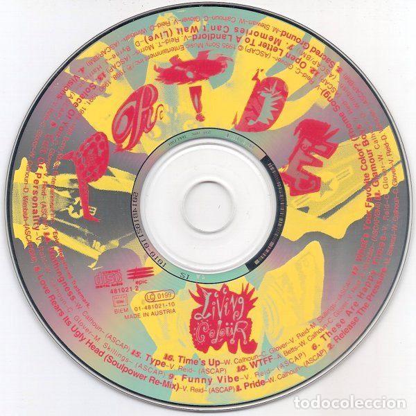 CDs de m&uacute;sica: Living Colour &ndash; Pride (CD, Epic 481021 2) - Foto 3