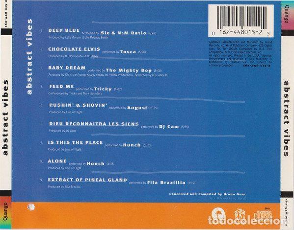 CDs de m&uacute;sica: Various &ndash; Abstract Vibes (CD, Quango Records 162-448 015-2) - Foto 2