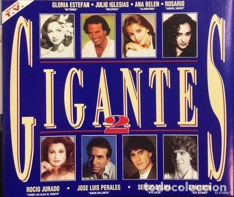 CD de M&uacute;sica: Various &ndash; Gigantes 2 (CD, Epic EPC 474990 2)