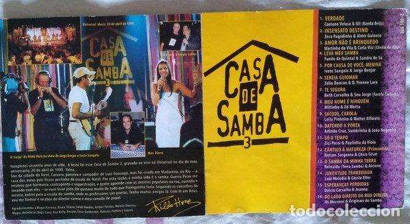 CDs de m&uacute;sica: Various &ndash; Casa De Samba 3 (CD, Mercury 546 190-2) - Foto 5