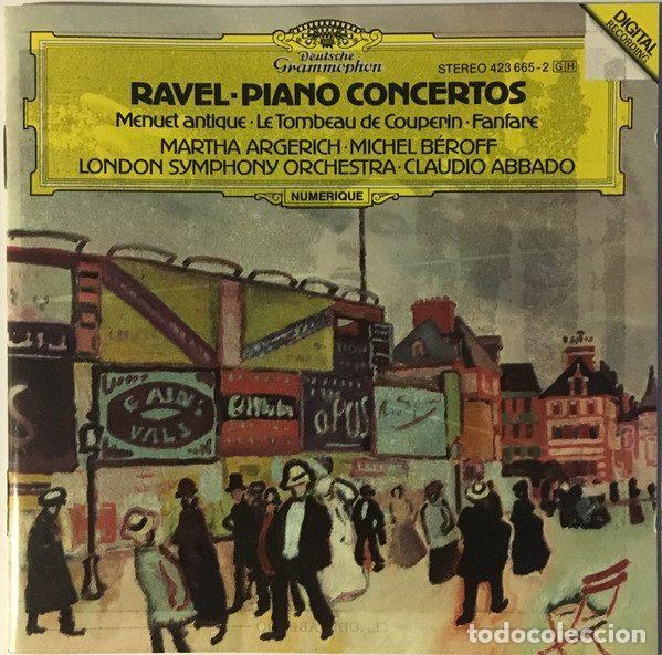 Musik-CDs: Ravel - Martha Argerich &middot; Michel B&eacute;roff &middot; London Symphony Orchestra &middot; Claudio Abbado &ndash; Piano...