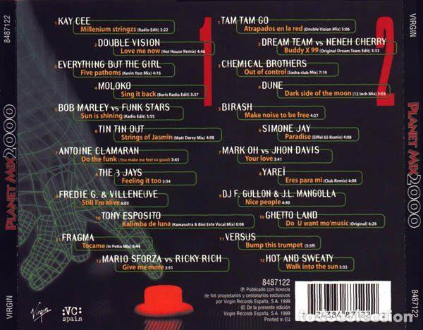 CDs de m&uacute;sica: Various &ndash; Planet Mix 2000 (CD, Virgin 8487122) - Foto 2