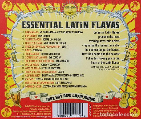CDs de m&uacute;sica: Various &ndash; Essential Latin Flavas (CD, Outcaste Records CASTE34CD) - Foto 5