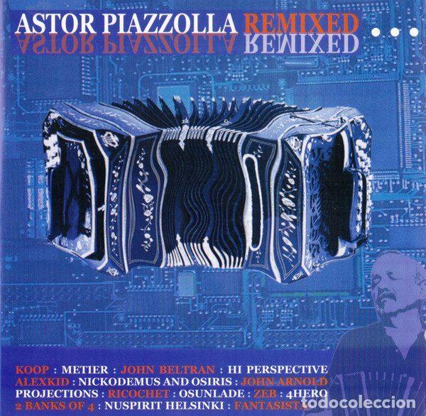 Music CDs: Astor Piazzolla &ndash; Astor Piazzolla (Remixed) (CD, Milan 5050466 8338 2 2)