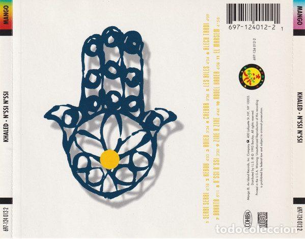 CDs de m&uacute;sica: Khaled &ndash; Nssi Nssi (CD, Mango 697-124-012-2) - Foto 2