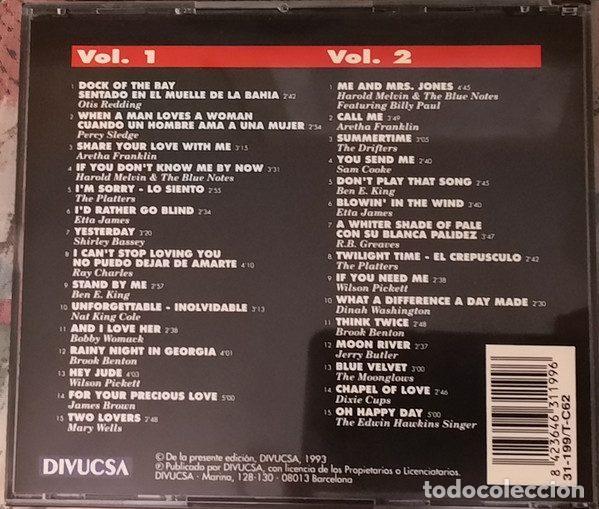 CDs de m&uacute;sica: Various &ndash; Baladas soul (CD, Divucsa 31-199) - Foto 2