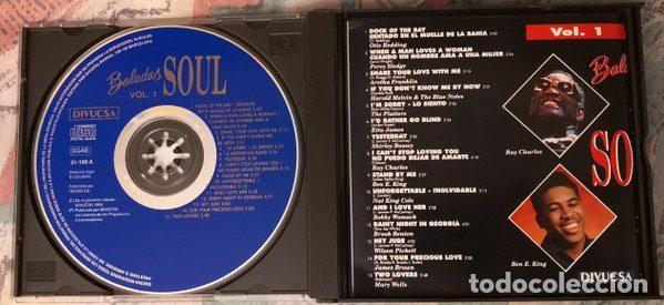 CDs de m&uacute;sica: Various &ndash; Baladas soul (CD, Divucsa 31-199) - Foto 3