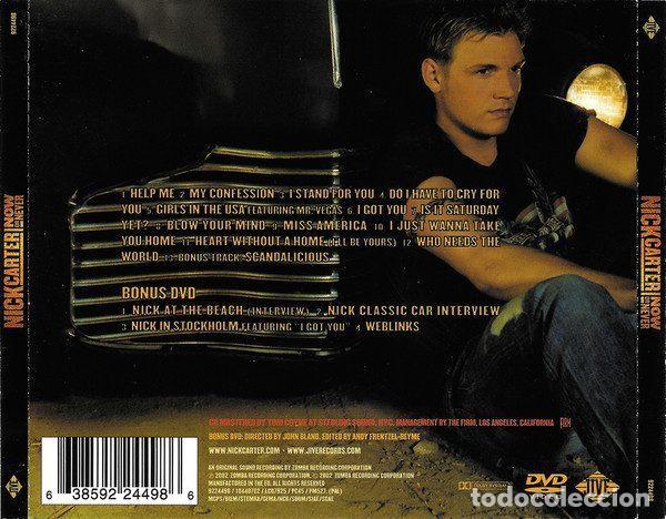 CDs de m&uacute;sica: Nick Carter &ndash; Now Or Never (CD, Jive 10440702) - Foto 2
