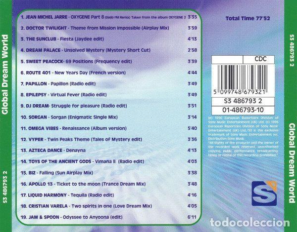 CDs de m&uacute;sica: Various &ndash; Global Dream World (CD, S3 486793 2) - Foto 2