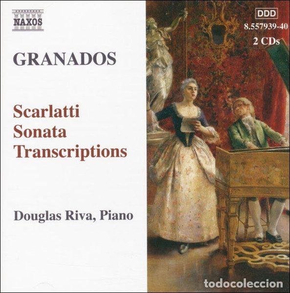 Musik-CDs: Granados, Douglas Riva &ndash; Scarlatti Sonata Transcriptions (CD, Naxos 8.557939-40)