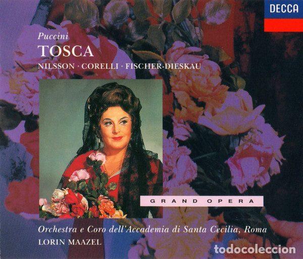 CDs de m&uacute;sica: Puccini - Nilsson, Corelli, Fischer-Dieskau, Orchestra E Coro dell'Accademia Nazionale di Santa...