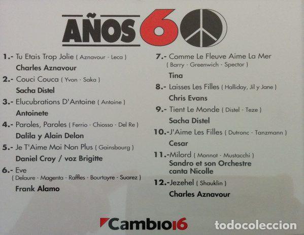 CDs de m&uacute;sica: Various &ndash; Francia, Mon Amour (CD, Cambio 16 none) - Foto 2