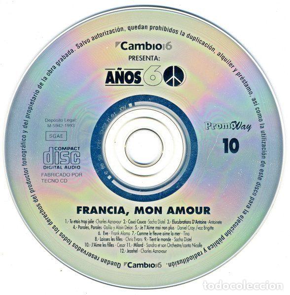 CDs de m&uacute;sica: Various &ndash; Francia, Mon Amour (CD, Cambio 16 none) - Foto 3