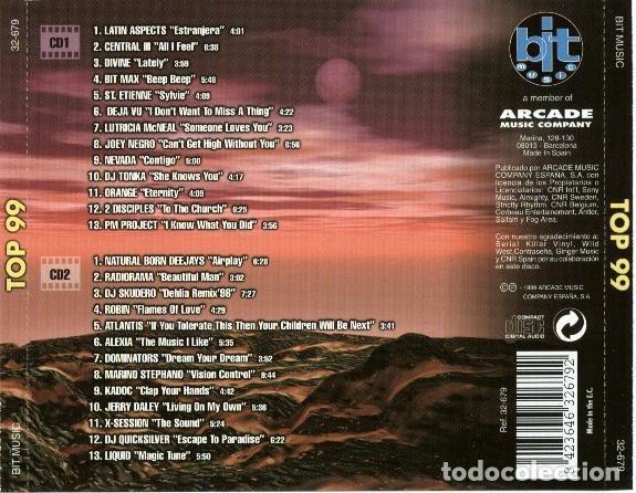 CDs de m&uacute;sica: Various &ndash; Top 99 (CD, Bit Music 32-679) - Foto 2