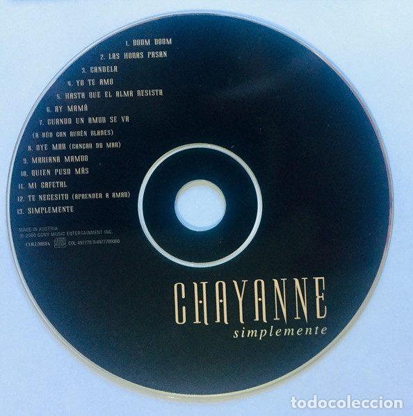 CDs de m&uacute;sica: Chayanne &ndash; Simplemente (CD, Columbia COL 497770 9) - Foto 5
